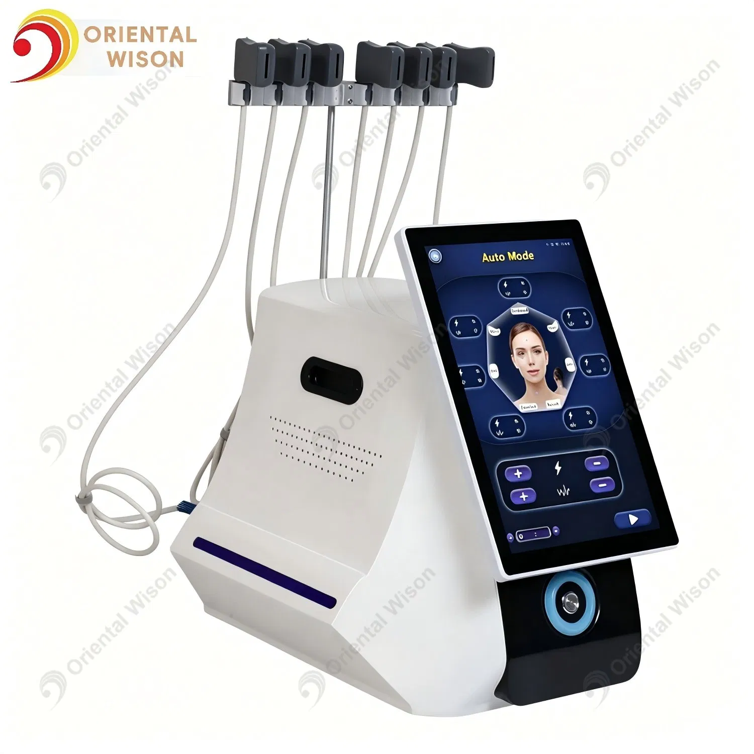Portable EMS Muscle Build Stimulator Facial Lifting Beauty Machine