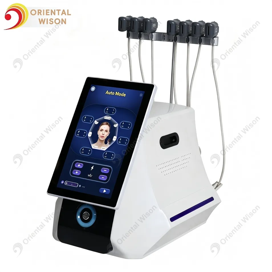 Portable EMS Muscle Build Stimulator Facial Lifting Beauty Machine