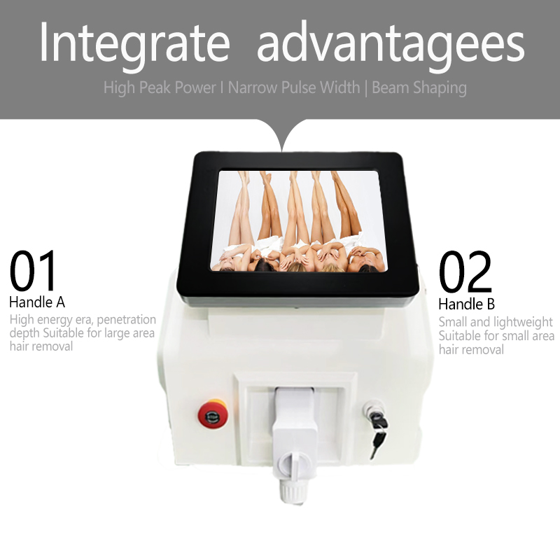 755nm 808nm 1064nm Depilar Machine with Diode Laser 1600W High Power Handle Salon SPA Use Hair Removal Beauty Equipment Painless Permanent CE Approved Factory P