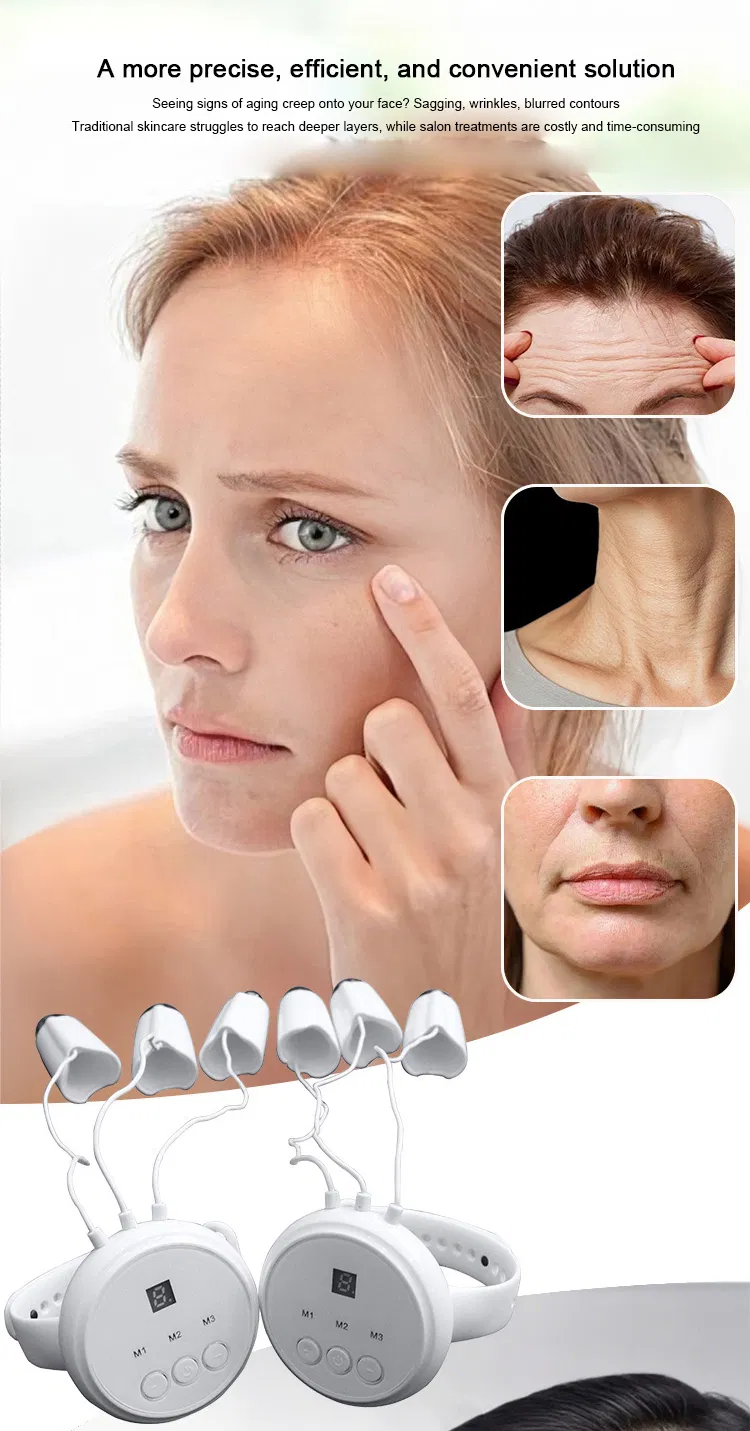 Magic Anti-Aging Golden Finger Facial Massager RF Face Lifting Microcurrent EMS Beauty Machine Gravitational Diamond Finger