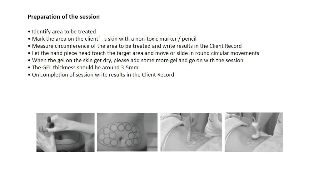 6 in 1 Ultrasound Cavitation RF Facial Body Slimming Machine