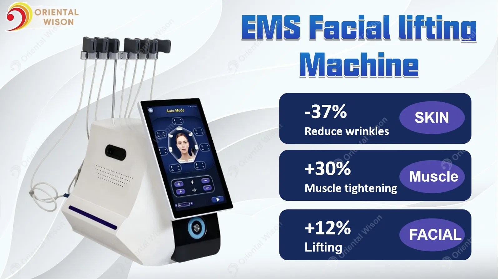 Face Slim Fat Removal Increase Muscle EMS Facial Lifting Cheek Tightening Beauty Machine