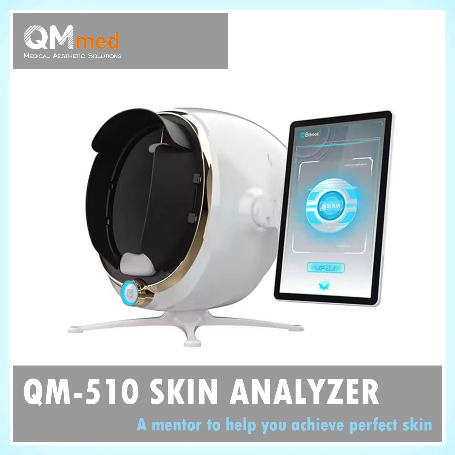 Portable 3D Ai Face Skin Diagnostics Analyzer Facial Tester Scanner Device Skin Analysis Machine