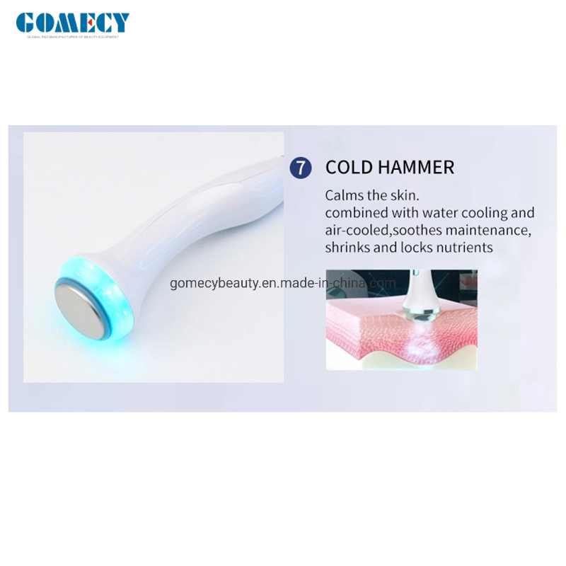 Factory Price 7 in 1 Smart Ice Blue Plus Hydra Oxygen Facial Machine Facial Cleaning Skin Analysis Beauty