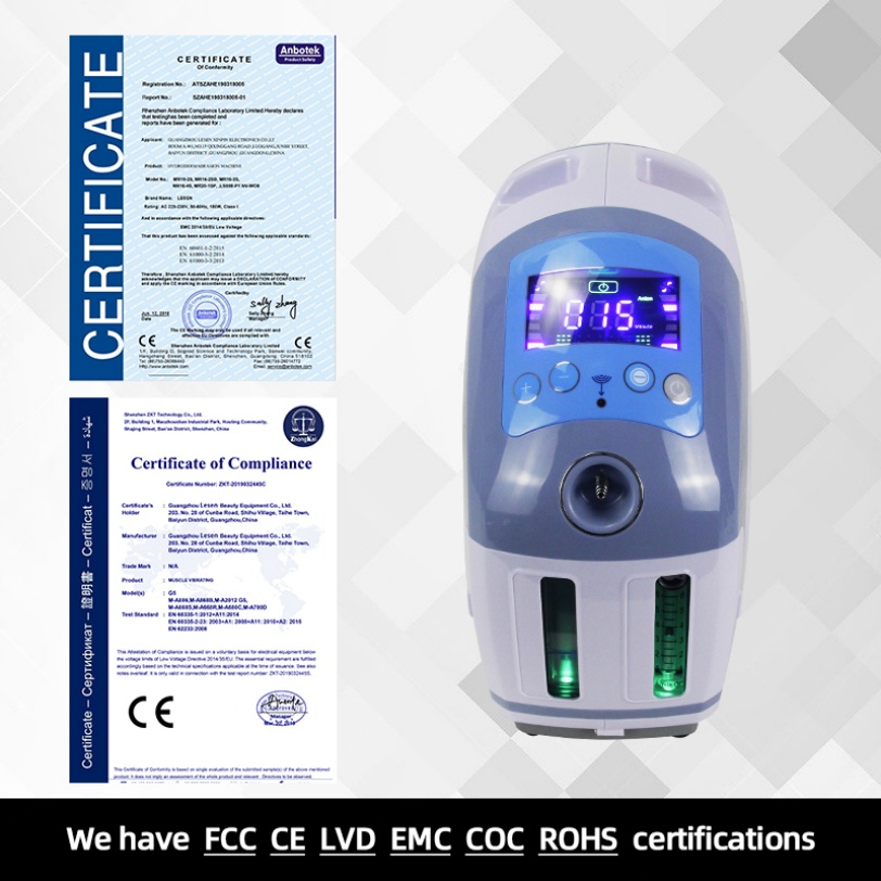 Multifunction Face Rejuvenation Oxygen Spray Therapy Oxygen Jet Facial Machine LS0110