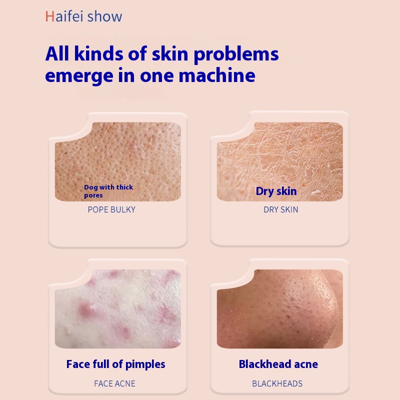 14-in-1 Oxigen Facial Machine Multifunctional Beauty Equipment Large Small Bubble Hydrogen Jet Peel Facial Machine