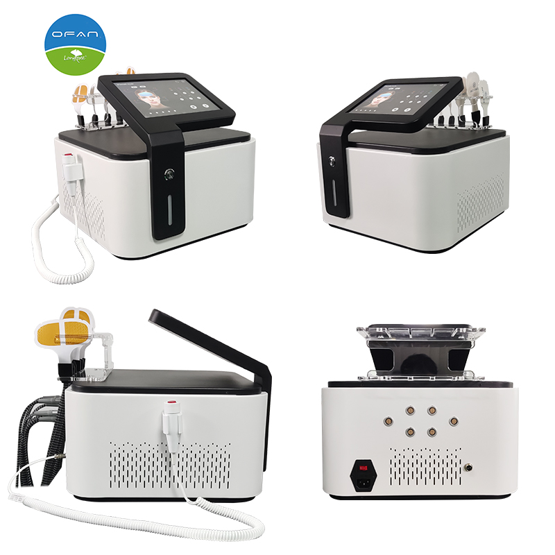 Ofan Newest Non-Invasive PE Face Lifting Machine EMS Facial Muscle Stimulation RF Face Anti Wrinkle Machine