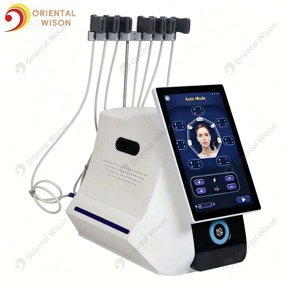 Portable EMS Muscle Build Stimulator Facial Lifting Beauty Machine