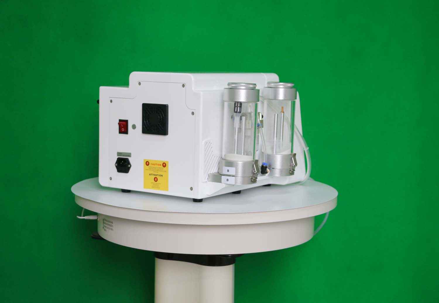 2-in-1 ABS Crystal and Microdermabrasion Machine for Face Eyes Nose with UK/EU/US Plugs Desktop Type