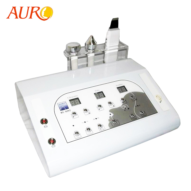 Professional 2 in 1 Ultrasonido Skin Tightening Skin Scrubber Facial Cleansing Machine
