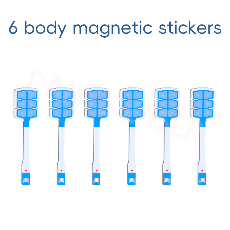 Portable Em Skin Tightening Peface 6 Pads Emrf Facial Lifting Beauty Machine
