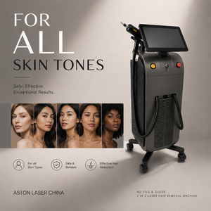 Nd-Yag PMU Removal &amp; 4 Wavelengths Diode 2 in 1 Laser Machine Designed for Faster, Smoother, More Comfortable Treatments