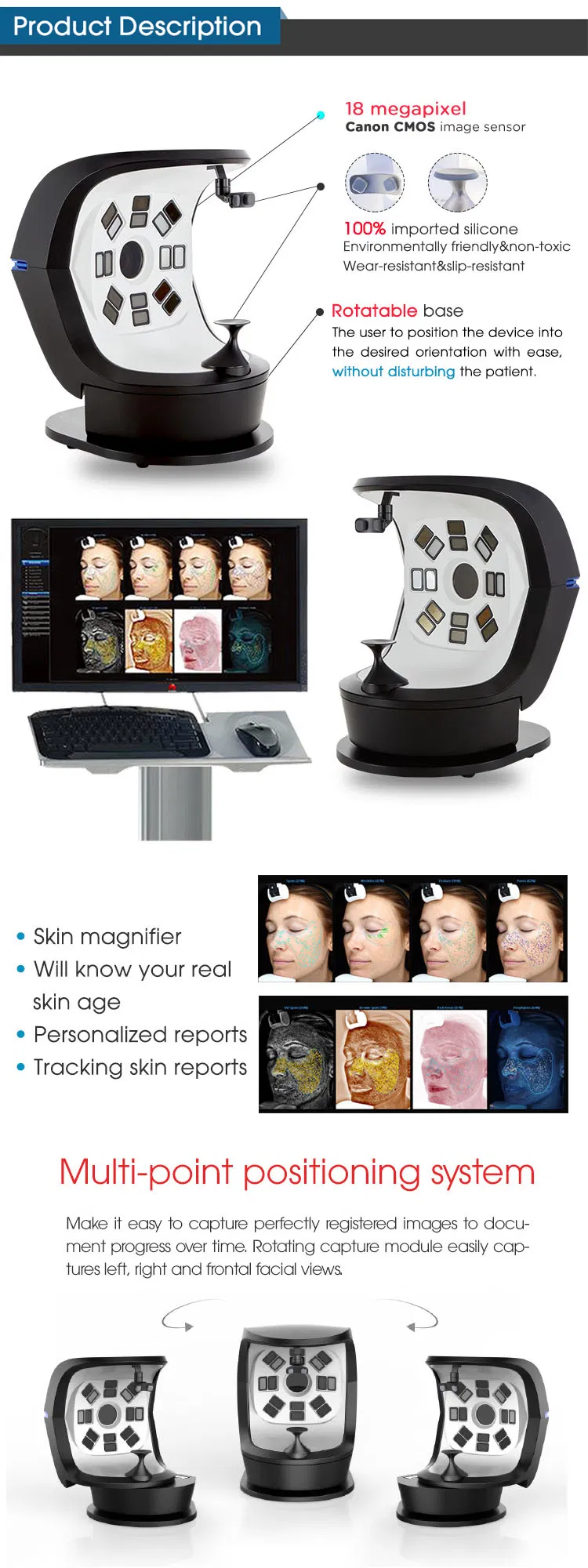 Facial Skin Testing Analysis Details