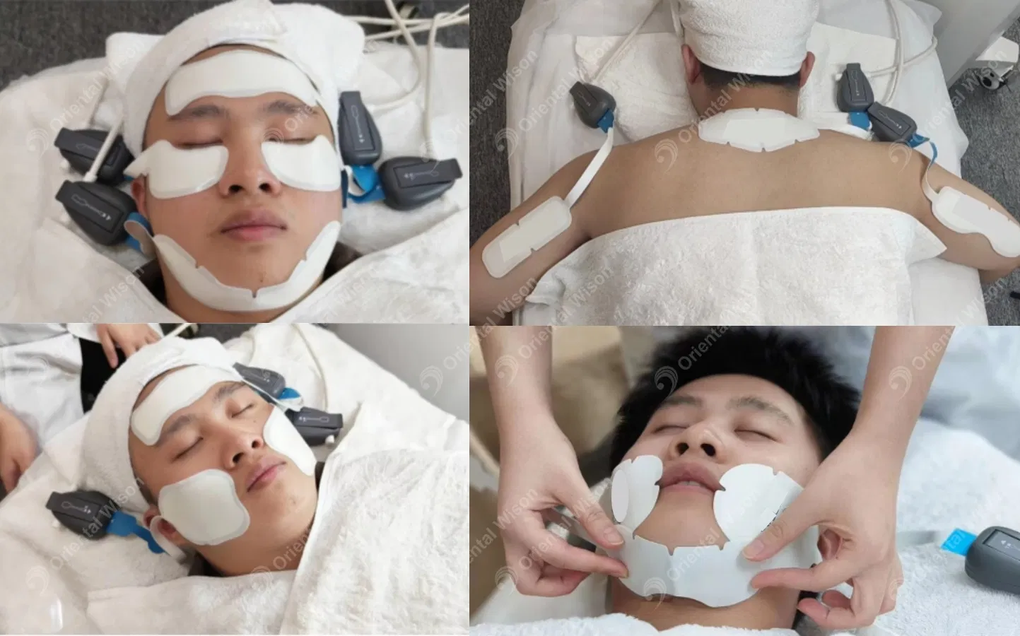 Portable EMS Muscle Build Stimulator Facial Lifting Beauty Machine
