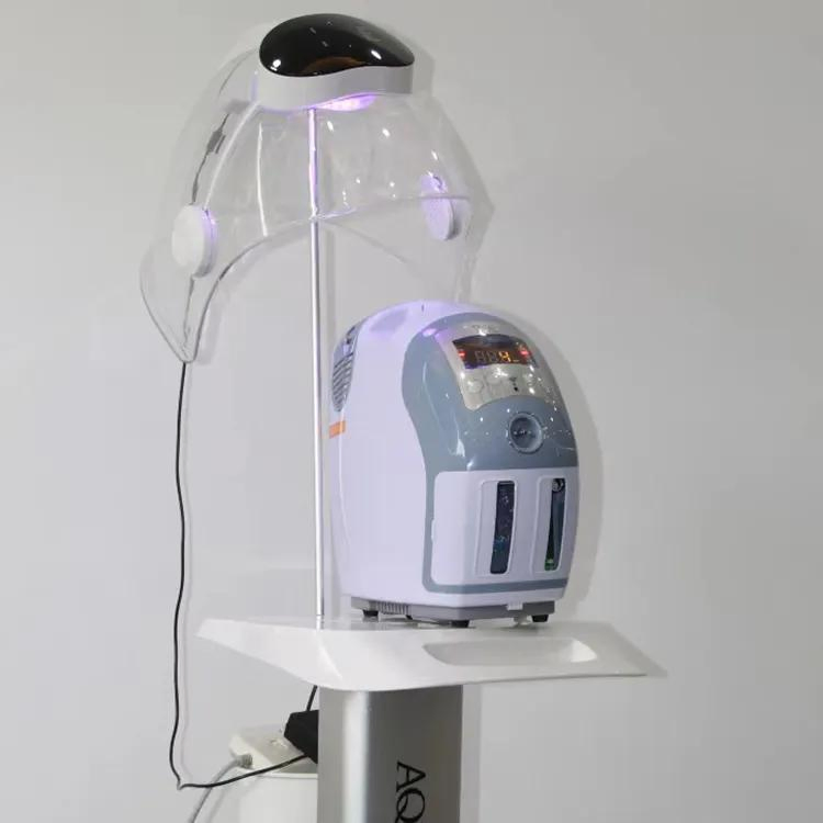 Hot Sale Water Oxygen Jet Therapy Facial Machine for Anti Aging with Oxygen Dome