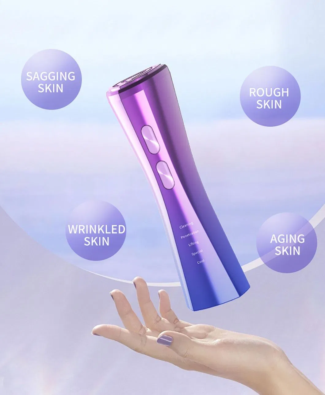 Popular Facial LED Photon Care EMS Lift Tighten Skin RF Beauty Machine