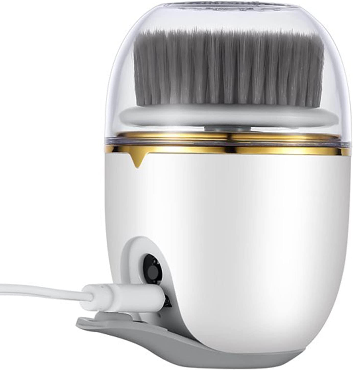 4 in 1 Face Clean Machine Silicone Electric Facial Cleansing Massage Face Exfoliating Brush Facial Cleaning Brush