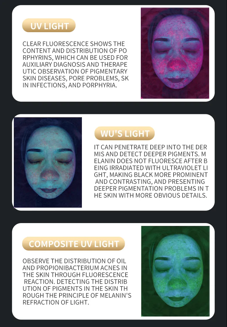 X5 Ultra Clear Skin Analyzer Ai Face Scanner 3D Facial Analysis Machine