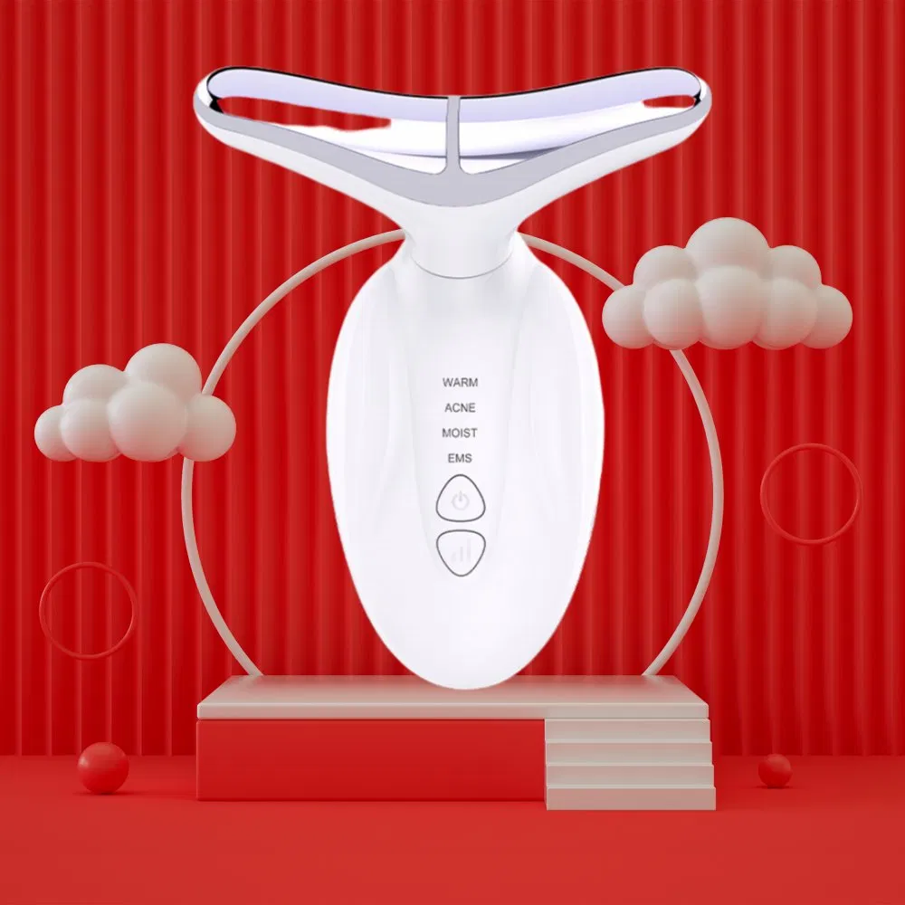 Facial Neck Lift RF EMS LED Photon Skin Care Anti-Wrinkle Machine