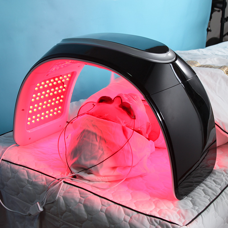 Professional UV Lamp Mask Nano Spray Facial Red Light Therapy Panel Device EMS Pads Photon Face LED Light Therapy Machine for Beauty SPA