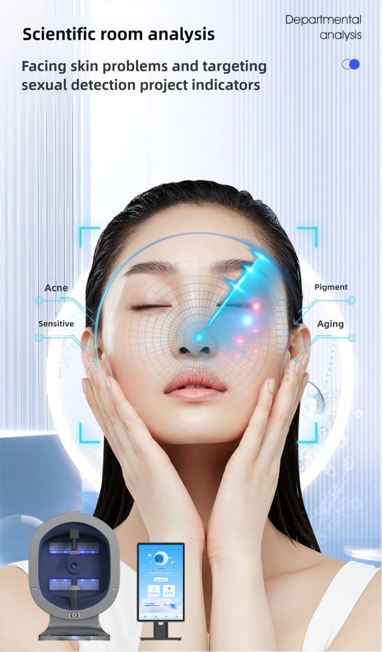 X5 Ultra Clear Skin Analyzer Ai Face Scanner 3D Facial Analysis Machine