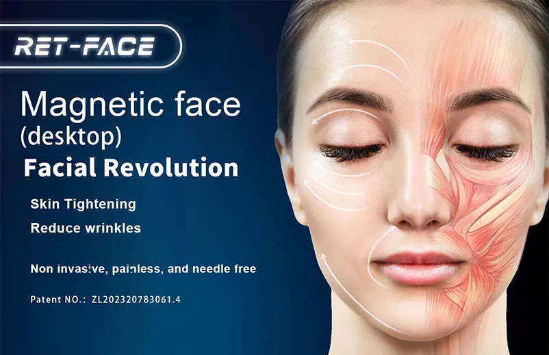 EMS Lift Facial Electrostimulation Facial Radiofrequencyen RF Electro Muskl Stimulating Face Lifting EMS Skin Tightening Machine
