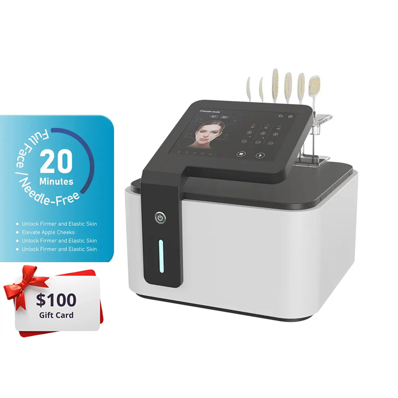 Powerful High Frequency Facial Machine EMS RF Face for Jowl Lifting Wrinkles Removal EMS RF Face Tightening Beauty Device