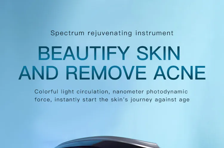 Professional UV Lamp Mask Nano Spray Facial Red Light Therapy Panel Device EMS Pads Photon Face LED Light Therapy Machine for Beauty SPA