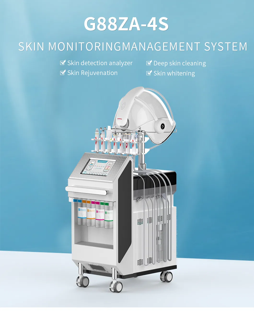 Korea Hydro Dermabrasion Hydrabrasion Hydro Oxygen Jet Hydra Beauty Machine Hydrodermabrasion Facial Machine