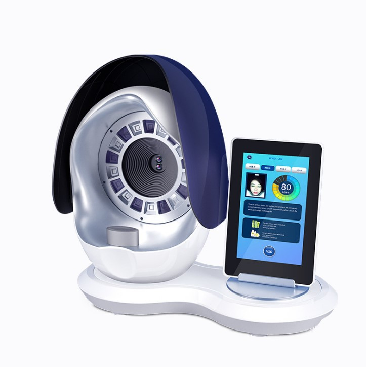 Beauty Salon WiFi Facial Skin Analyser Face Scanner Skin Detector UV 10 Spectrum Skin Analysis Machine