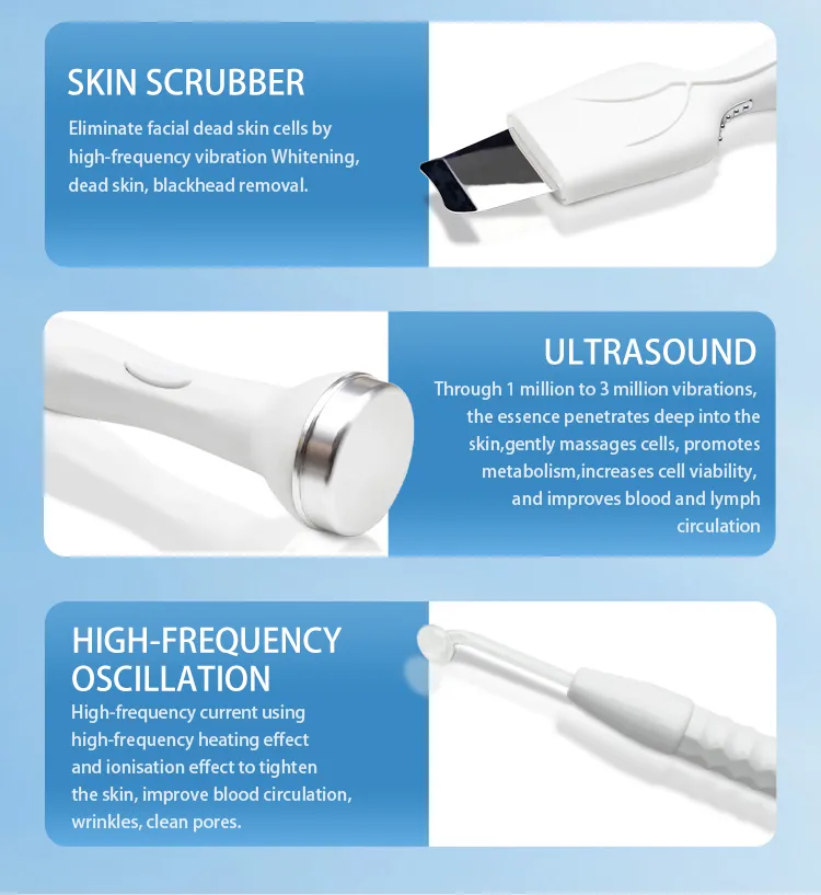 Factory Supply Micro Dermabrasion Facial Anti Aging Skin Care Cleansing Tightening Beauty Machine
