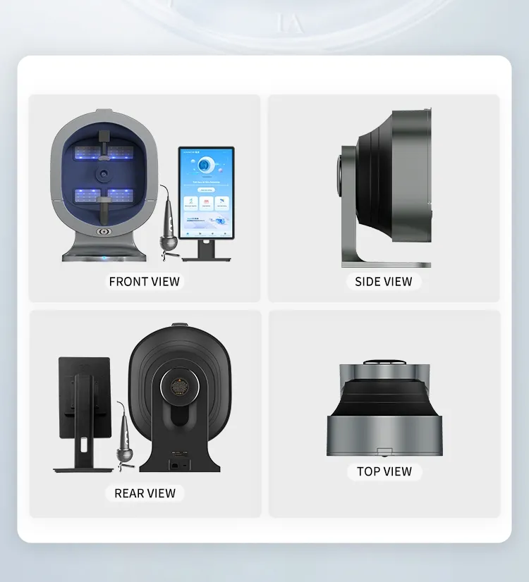 WiFi-Connected Ai Skin Analysis Machine Trending Beauty Equipment for Deep Body Skin Care Now on Sale