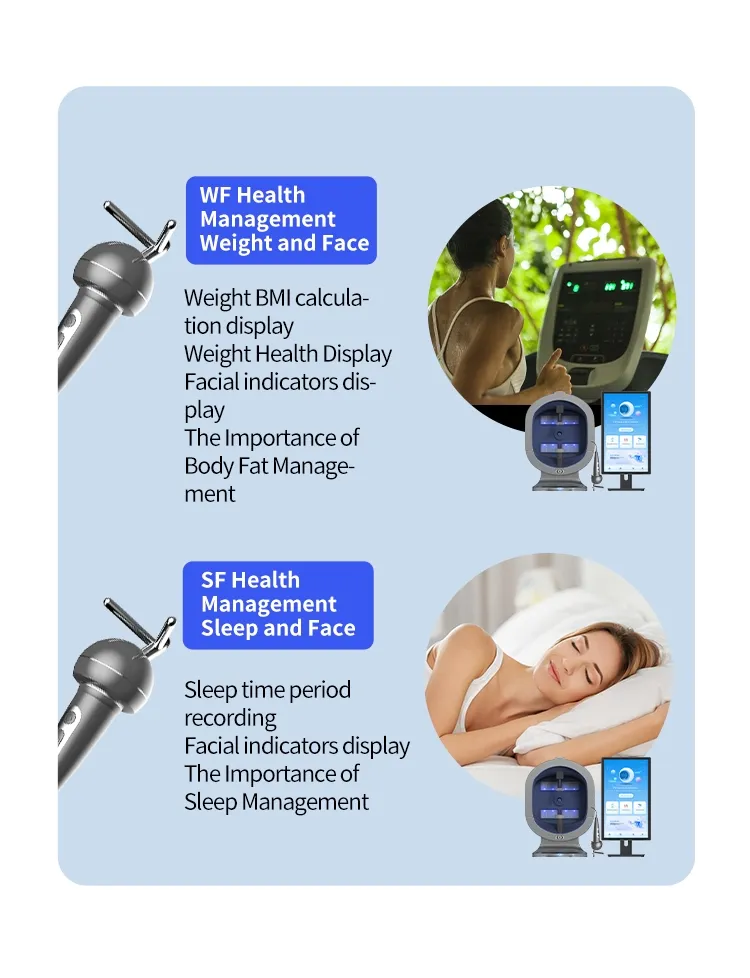 WiFi-Connected Ai Skin Analysis Machine Trending Beauty Equipment for Deep Body Skin Care Now on Sale