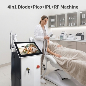2026 CE Sopran0 4 in 1 Ice Titanium Diode Laser Hair Removal Machine IPL OPT Skin Rejuvenation ND YAG Pico Laser Tattoo Removal