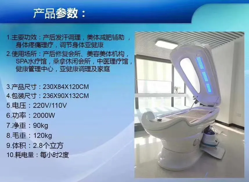 2020 Hot Sale Skin Galvanic Full-Body Steam Bath SPA Beauty Machine of High Quality