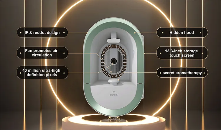 Professional AI 3D Skin Analysis Machine