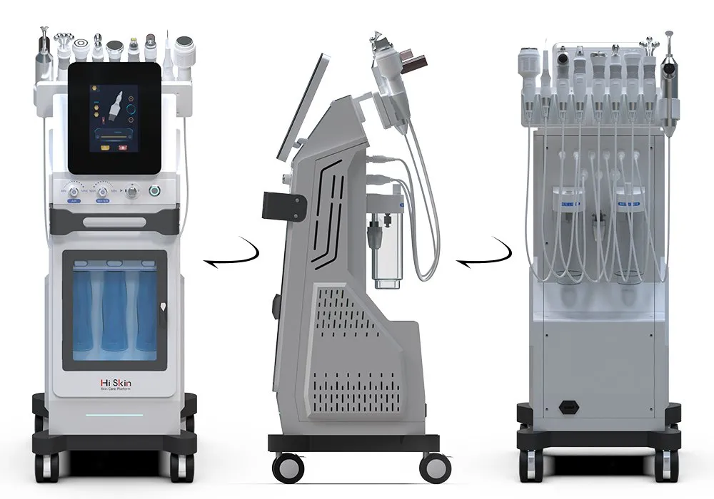 High Quality Portable H2 Water Deep Clean Oxygen Skin Rejuvenation Jet Facial Machine for SPA
