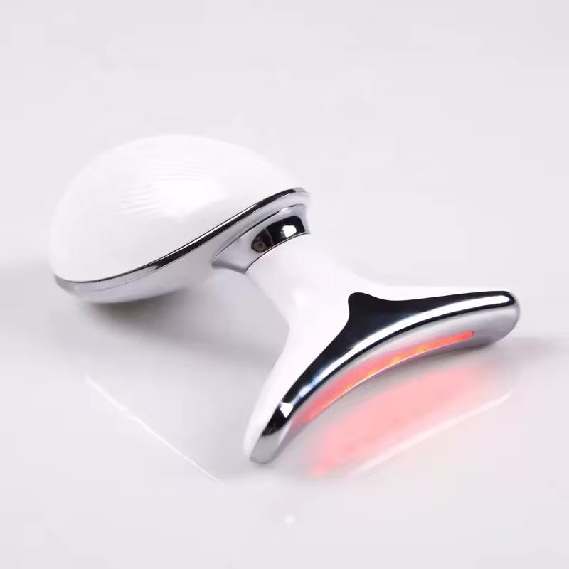 Photon Device Skin Care Electric Anti-Wrinkle Facial Neck Massage Machine Face Lifting Neck Beauty LED EMS