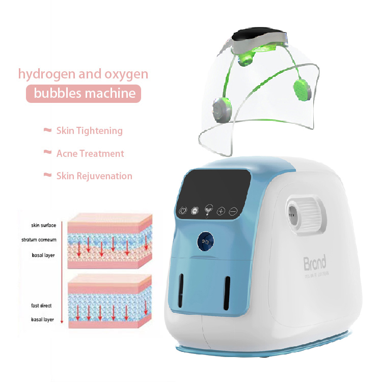 Hot Selling Hydrogen and Oxygen Small Bubbles Dermabrasion Peel Facial Deep Cleansing Machine for Salon Beauty