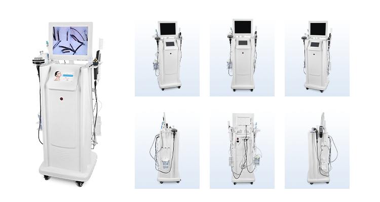 8in1 Skin Scalp Hair Analysis Scalp Treatment Machine Hair Care Massager