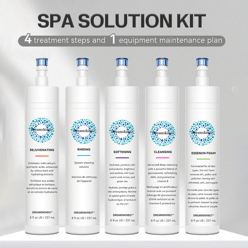 Hydro Aqua Facial Hydra Machine Liquid Hydrodermabrasion Exfoliating Scrub Skin Rejuvenation Spa Equipment Beauty Booster Lotion