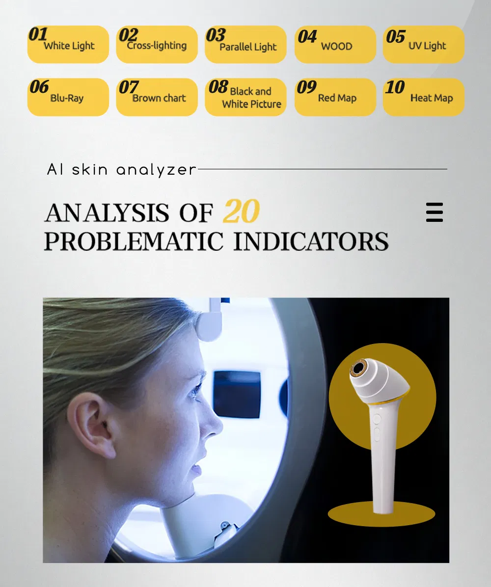 AI Skin Analyzer Machine features