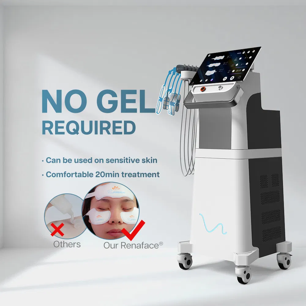 Non-Invasive EMS RF 5 Channels Facial Muscle Sculpting EMS RF Facial Machine