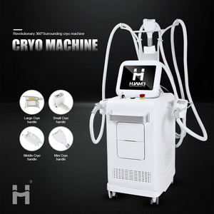 Innovative 360 Cryotherapy Slimming Device with 4 Handles for Face &amp; Body Shaping Commercial Use US/ZA Plug Compatible