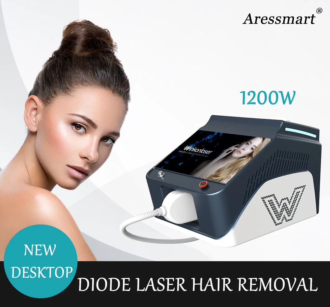 Professional 808nm Facial Diode Laser Hair Removal Portable Diode Laser Hair Removal Machine