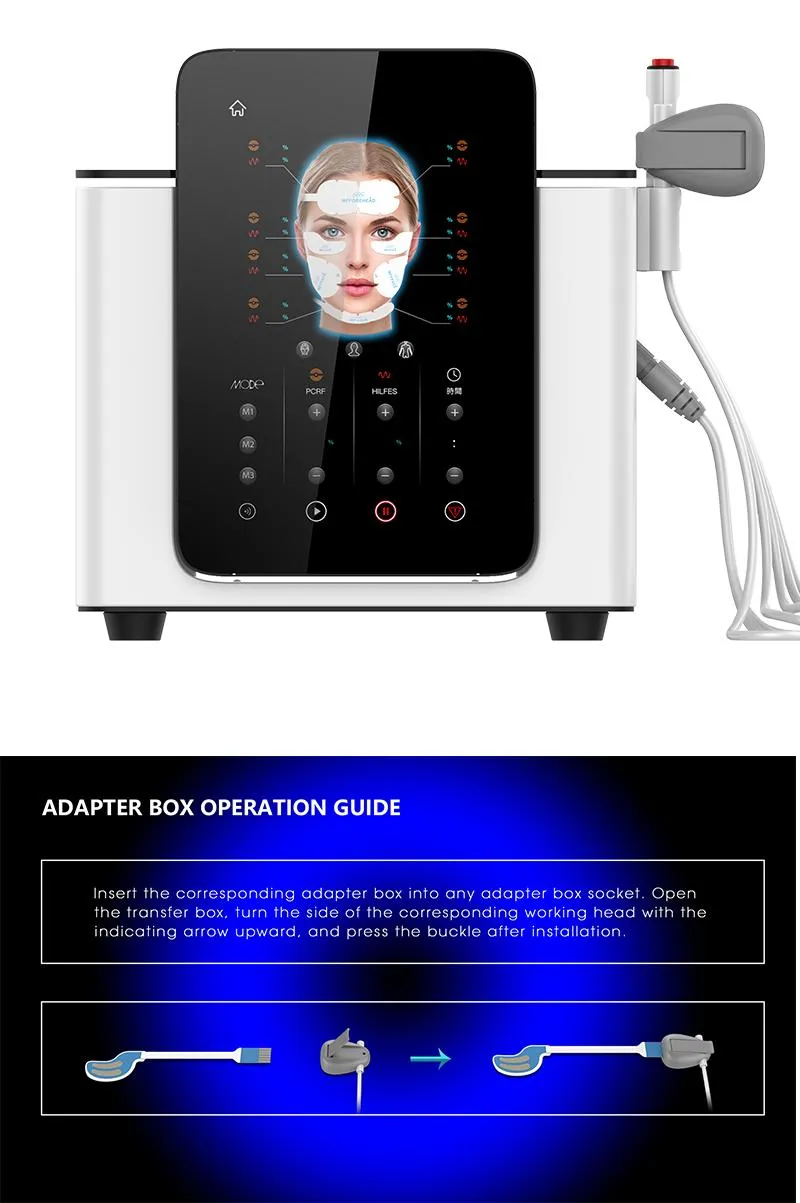 Microcurrent Facial Lifting Skin Tightening Anti Aging Wrinkle Removal Replacement Pads Machine for Electric EMS RF Face Lift Beauty Cheek Forehead Eye Bag Chin