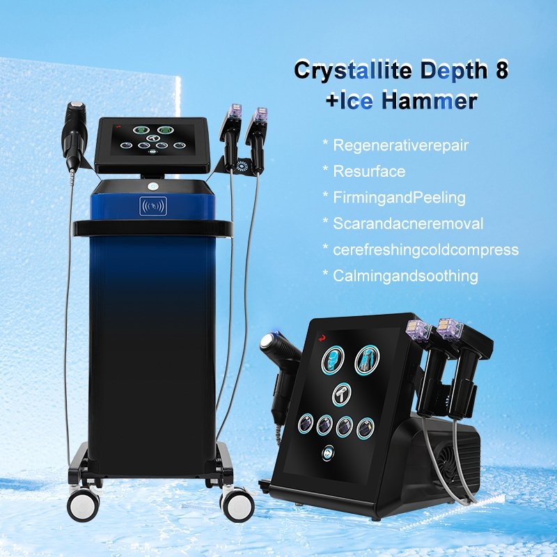 Goden Needle RF Facial Beauty Derf Facial Beauty Device M8fractional Machine RF Microneedle Wrinkle Removal Skin Tighteningvice Morpheus 8 Fractional Machine RF