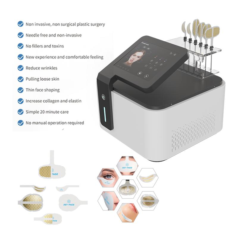 Factory SPA Beauty Face Eye Electric Massage Massager Magnetic Muscle Facial Lift Em RF Wrinkle Removal Skin Lifting Tightening EMS Machine Microcurrent Device