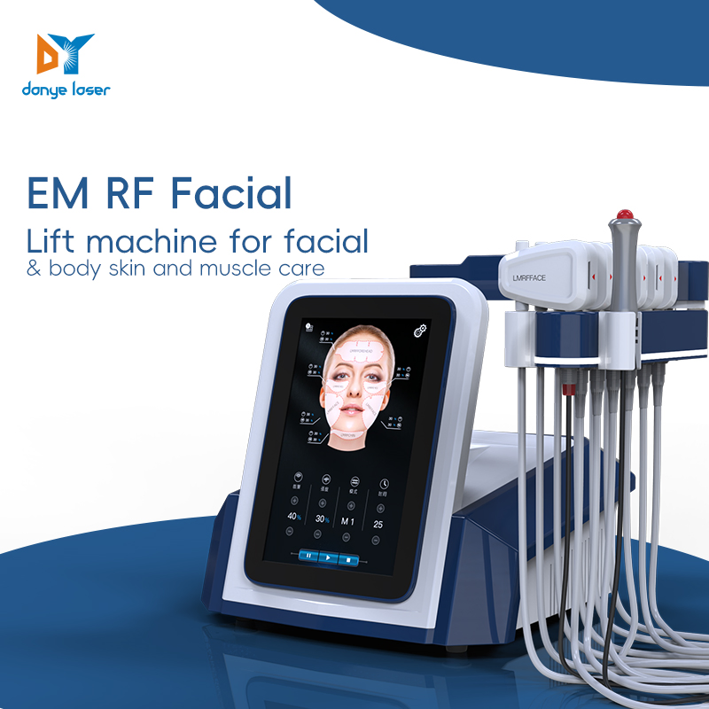 Non-Invasive EMS RF Skin Firming Face Lifting Facial Massage Muscle Stimulation Machine