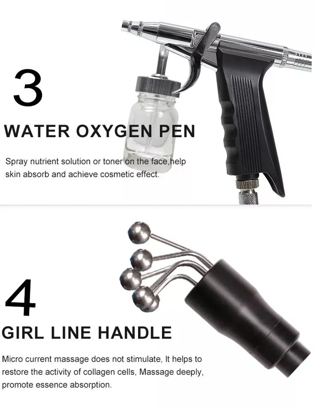 9 in 1 Aqua Skin Care Device Ultrasound Beauty